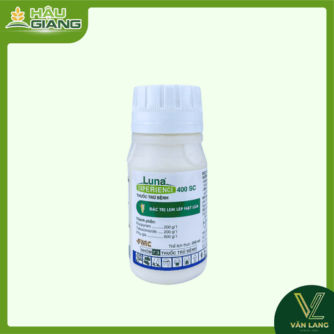 FMC - Thuốc trừ bệnh LUNA 400SC 250ml - Fluopyram 200g/l + Tebuconazole 200g/l - Chuyên trị bệnh lem lép hạt lúa.
