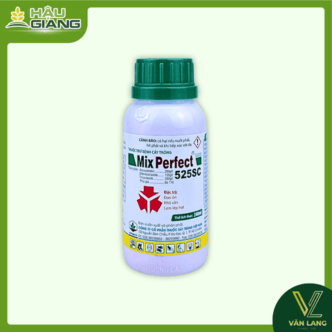 VIPESCO - Thuốc trừ bệnh MIX PERFECT 525SC - Azoxystrobin 200 g/L + Difenoconazole 125 g/L + Tricyclazole 200 g/L - Quản lý tốt hiện tượng đạo ôn lá, đạo ôn cổ bông, khô vằn.