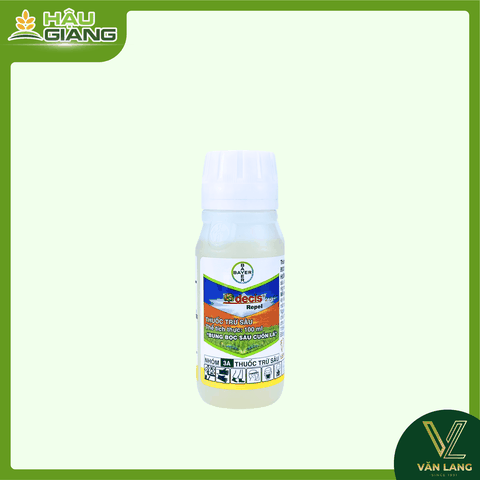 BAYER - Thuốc trừ sâu DECIS 25EC 100ML - DELTAMETHRIN 25G/L -  chuyên trị sâu cuốn lá, sâu khoang, sâu đục thân, bọ xít,