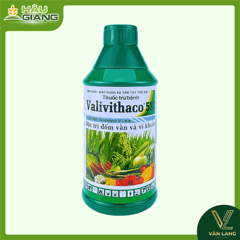 VITHACO - Thuốc trừ bệnh VALIVITHACO 5SC 1 LÍTV-  Validamycin 50g/L -Trừ bệnh thối nhũn, lem lép, vàng la
