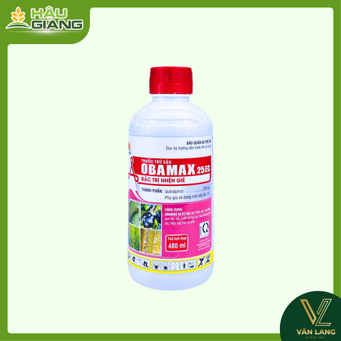 LỘC TRỜI - Thuốc trừ sâu OBAMAX 25EC 480ml - Quinalphos: 250 g/l -