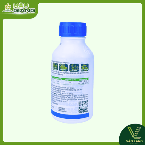 CORTEVA - Thuốc trừ cỏ XEVELO 120EC 500ML - Flopyrauxifen-benzyl 20 g/l + Cyhalofop-butyl 100 g/l - Đặc trị cỏ lồng vực, cỏ gạo, cỏ chác lác, cỏ lá rộng, cỏ đuôi phụng,...
