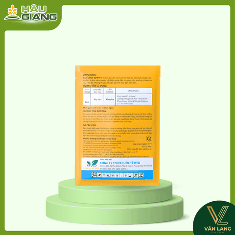 HVD - Thuốc trừ sâu AUSCHET 80WP GOLD 25GR - Nitenpyram – 40% w/w + Pymetrozine – 40% w/w - Phòng trừ nâu rầy nâu trên nhiều giai đoạn: trứng – rầy non – rầy trưởng thành.