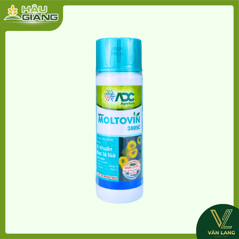 ADC - Thuốc trừ bệnh MOLTOVIN 380SC 250ml - Tribasic Copper Sulfate 345 g/lít + Cymoxanil 35 g/lít - Phòng trị bạc lá, cháy lá, sạm lá