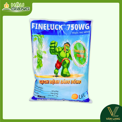 UPL - Thuốc trừ bệnh FINELUCK 750WG 1kg - Azoxystrobin 50 g/kg + Mancozed 700 g/kg - đặc trị lem lép hạt, khô vằn