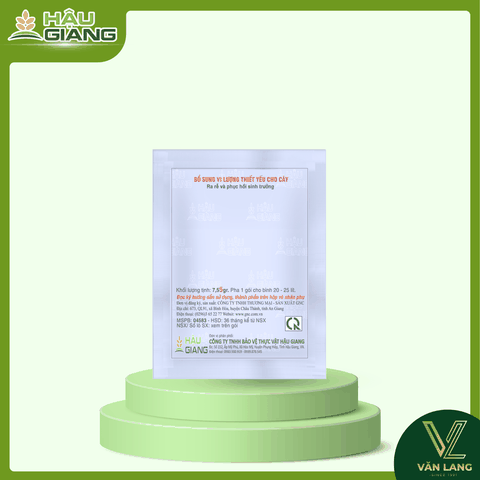 TD - Phân bón lá trung vi lượng COMECAT THÁI 7.5GR - Cu 15.000 ppm + Fe 15.000 ppm + Zn 15.000 ppm + Mn 15.000 ppm + B 8.000 ppm + Mo 50 ppm + Ca 0,5% + Mg 1,2% -
