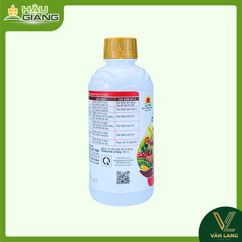 LỘC TRỜI - Phân bón lá HI-POTASSIUM C30 500ML - K₂O 300 g/L + chất hữu cơ 250 g/L - Hỗ trợ cây trồng phát triển toàn diện, tập trung vào giai đoạn làm bông, nuôi trái