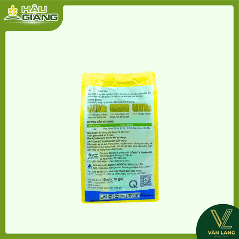 ADC - Thuốc kích thích sinh trưởng ATONIK 1.8SL (BA KÍCH) 15ml - Sodium 5-nitroguaiacolate 3 g/lít + Sodium O-nitrophenolate 6 g/lít + Sodium P-nitrophenolate 9 g/lít - Giúp cây khởi động sinh trưởng, thúc đẩy ra rễ – bật chồi – nuôi lá, hỗ trợ ra hoa ổn định và đậu quả thuận lợi
