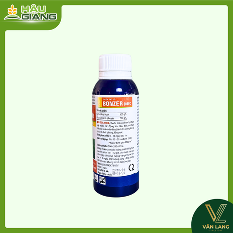 MEKONG - Thuốc trừ cỏ BONZER 300EC 250ml - Trừ cỏ chọn lọc hậu nảy mầm chuyên dùng cho ruộng lúa