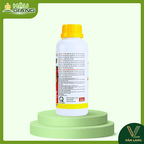 HẬU GIANG - DIỆT SÂU RẦY NHỆN 450ML - Abamectin 2% w/w + Profenofos 35% w/w - Đặc trị các nhóm sâu tơ, sâu cuốn lá, sâu đục thân, sâu đục quả, rệp sáp, rầy xanh và nhện đỏ.