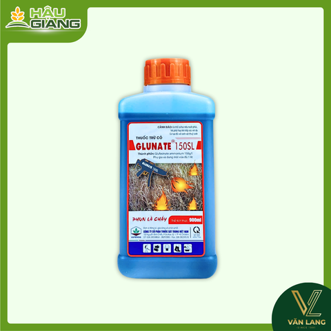 VIPESCO - Thuốc trừ cỏ GLUNATE 150SL - Glufosinate Ammonium 150g/L - Giảm mạnh mật độ cỏ lá hẹp, lá rộng, cỏ đa niên.