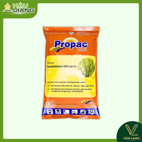 MEKONG - Thuốc điều hòa sinh trưởng PROPAC 20WP 1kg - Paclobutrazol 20% w/w - Kiểm soát sự phát triển của cây trồng.
