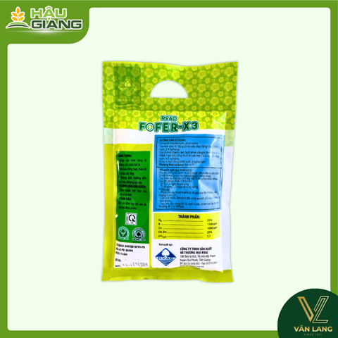RVAC - Phân bón lá đạm-vi lượng RVAC FOFER X3 RỤNG LÁ MAI 200g - Nts 25% + B 1.500 ppm + Zn 1.000 ppm - Giúp mai rụng lá nhanh và đồng loạt, hoa trợ ra hoa đúng thời điểm