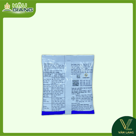 FMC - Thuốc trừ bệnh FLINT PRO 648WG 100G - Propineb 613 g/kg + Trifloxystrobin 35g/kg - Đặc trị đạo ôn lá, đạo ôn cổ bông, thối cổ gié trên lúa, thán thư trên dưa leo, dưa hấu, xoài, nhãn, mốc xám trên rau cải, đốm lá trên bắp cải, cà chua