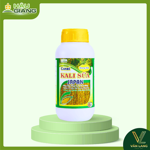 HẬU GIANG - Phân bón vi lượng CANXI KALI SỮA JAPAN 500ML - Zn 15.000 ppm + CaO – 5% w/v + K₂O – 20% w/v - Giúp cây khỏe, đồng xanh, hạt mẩy