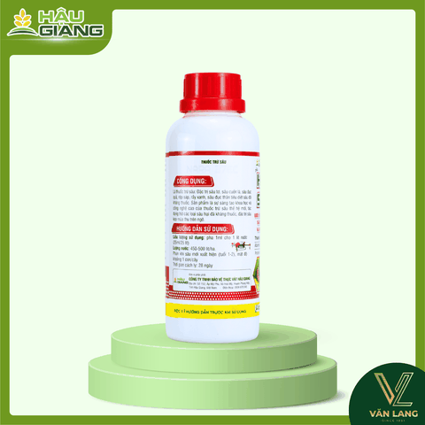 HẬU GIANG - HG SẠCH SÂU RẦY 37EC 450ML - Abamectin 2% w/w + Profenofos 35% w/w - Đặc trị sâu tơ, sâu cuốn lá, sâu đục thân, sâu đục quả, rệp sáp, rầy