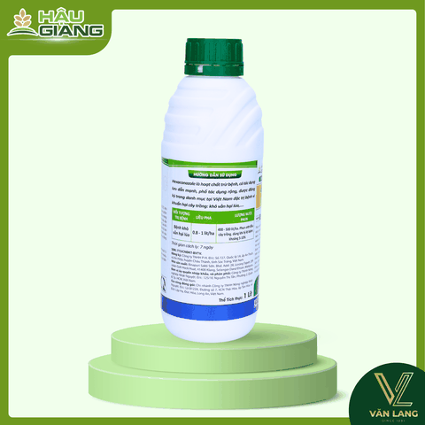 HẬU GIANG - Thuốc trừ bệnh HG VIL 5SC 1L -  Hexaconazole 50g/l - Phòng trừ phấn trắng, thối rễ, đốm vằn,... gỉ sắtđốm lá,