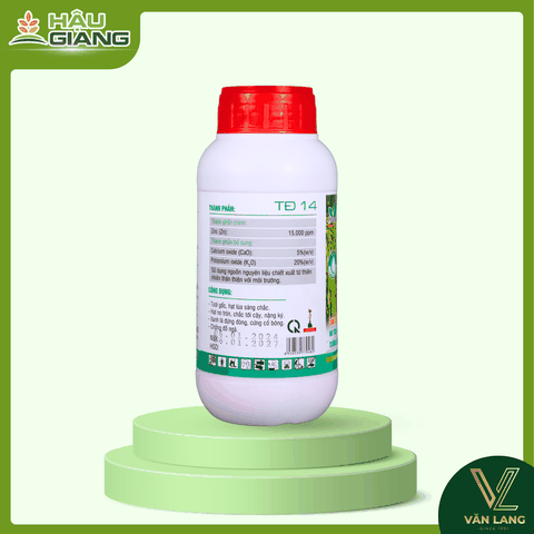HVD - Phâm bón vi lượng KALI CANXI SỮA 500ML - Zn 15.000 ppm + CaO 5% + K₂O 20% - Chống rụng bông, đậu trái, giúp tạo phấn