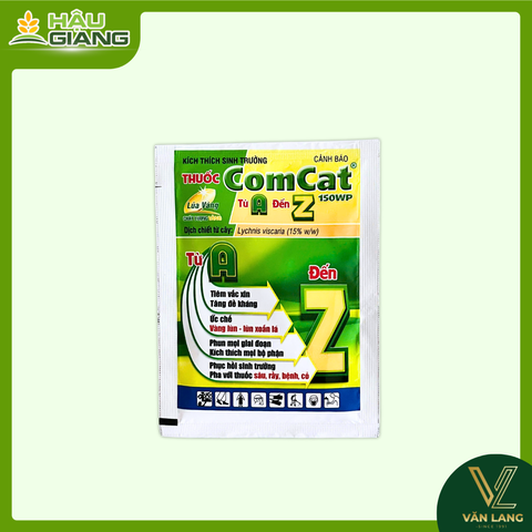 LÚA VÀNG - Thuốc kích thích sinh trưởng COMCAT TỪ A ĐẾN Z 7,55gr - Lychnis viscaria 15% w/w - Kích rễ, giúp cây trồng phát triển khỏe mạnh và chống chịu tốt với môi trường khắc nghiệt.