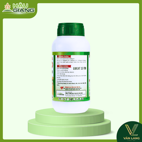 HẬU GIANG - Phân bón vi lượng LACCA SOTO JAPAN 500ML - B 2.000 ppm + Cu 1.000 ppm + Fe 1.000 ppm + Zn 1.000 ppm - Hỗ trợ thân, lá, rễ phát triển, tăng năng suất trái, củ, hạt