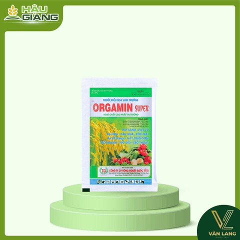 HẬU GIANG - Thuốc kích thích sinh trưởng ORGAMIN SUPER 1.8SL 20ML - Sodium-5-Nitroguaiacolate 0.3% w/w + Sodium-P-Nitrophenolate 0.9% w/w + Sodium-P-Nitrophenolate 0.9% w/w - Kích thích tăng trưởng