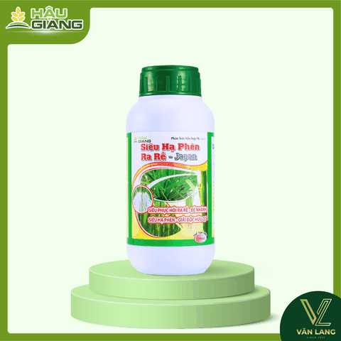 HẬU GIANG - Phân bón hỗn hợp SIÊU HẠ PHÈN RA RỄ JAPAN 500ML - P₂O₅ 11%,  K₂O 10%) - Giải pháp cải tạo đất, phục hồi rễ vượt trội