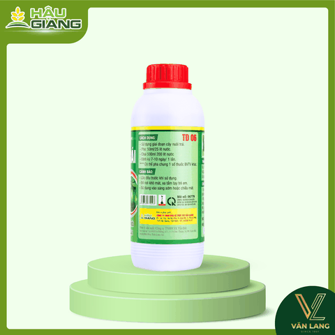 HẬU GIANG - Phân bón hỗn hợp NPK SIÊU LỚN TRÁI JAPAN 500ML - N 5% + P₂O₅ 6% + K₂O 7% + Zn, Fe, Bo - GIÚP TRÁI TO – ĐẸP – CHẮC RUỘT