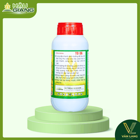 HẬU GIANG - Phân bón hỗn hợp NPK SIÊU TO HẠT JAPAN 500ML - N 5% + P₂O₅ 6% + K₂O 7% - Giúp nuôi hạt chắc khỏe, sáng – to – tròn, giúp lúa chín đồng đều