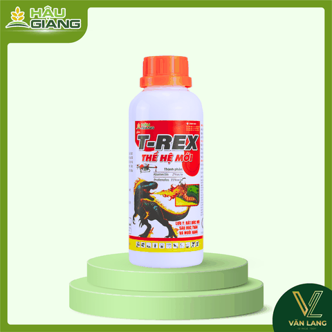 HẬU GIANG - T REX thế hệ mới 450ML - Abamectin 2% w/w + Profenofos 35% w/w - Đặc trị sâu cuốn lá, Sâu đục thân – đục trái, sâu tơ – sâu xanh da láng rệp sáp, rầy xanh