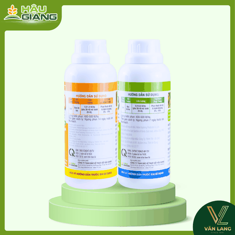 HẬU GIANG - Thuốc trừ bệnh YINYANG 450ML + 450ML - Hexaconazole 30g/L + Tricyclazole 220g/L + Ningnanmycin 3% w/w - Phòng trừ đạo ôn, khô vằn, lem lép hạt, cháy bìa lá, khô cổ bông, thán thư, đốm lá, loét trái,..