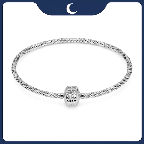 Vòng tay charm bạc 925 cơ bản Luna Jewelry