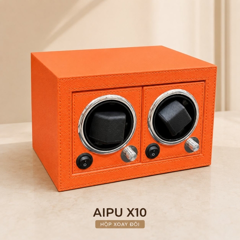 Hộp xoay đồng hồ AIPU X10 cơ đặt trong két sắt an toàn tiện lợi