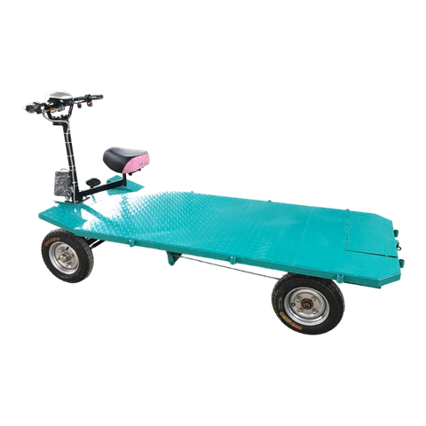 Xe điện 4 bánh chở hàng trong nhà xưởng