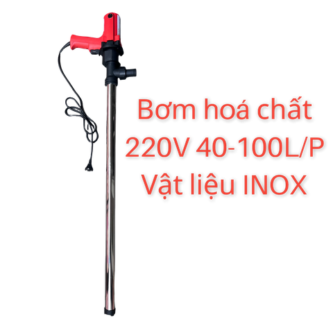 Bơm hóa chất từ thùng phi chạy điện 220V SB-6B
