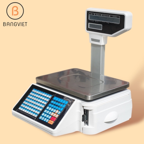 CÂN ĐIỆN TỬ IN TEM MÃ VẠCH TM-A 30KG - CÂN SIÊU THỊ CHÍNH HÃNG NEWTECH TMA