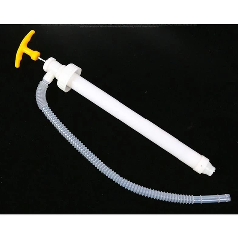 Bơm Tay Piston Chiết Rót Mật Ong, Hóa Chất | Gắn Thùng Phuy 20–25L