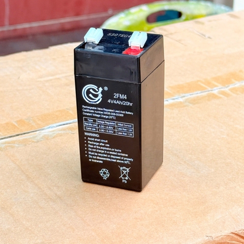 Ắc quy dùng cho cân điện tử YYQ 4V4AH/20HR