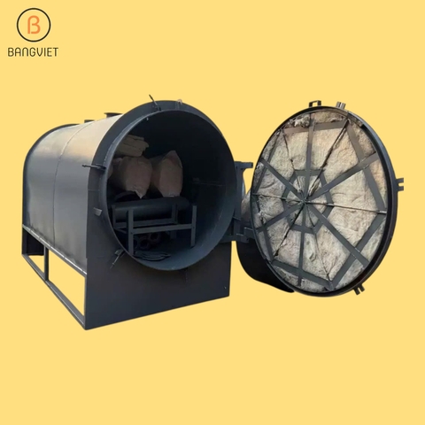 Lò nhiệt phân, lò ủ than các bon