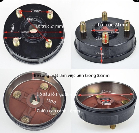 Tăng bua các loại 130-220mm