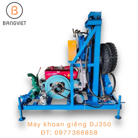 Máy khoan giếng Nước Diesel Model DJ-350
