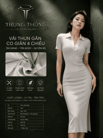 MẪU THỜI TRANG TỪ VẢI BO GÂN, GÂN TĂM LẠNH