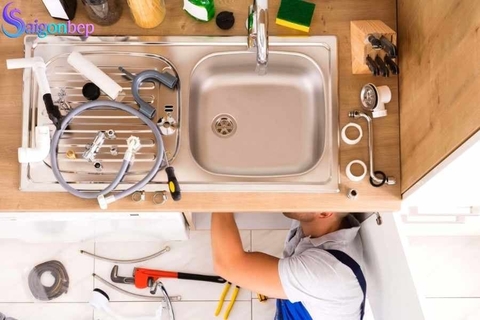Cách lắp chậu rửa bát đúng kỹ thuật – 5 lưu ý quan trọng