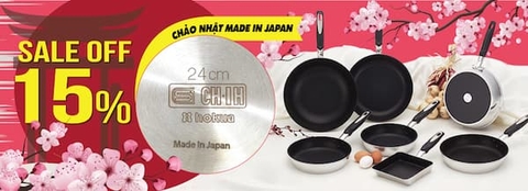 KHUYẾN MÃI 15% Chảo chống dính Nhật Bản