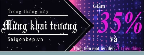 Tết này rộn ràng mua sắm tại Sài Gòn Bếp - Công ty CP Bếp Thái Sơn