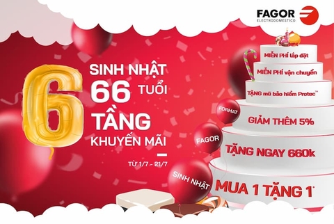 KHUYẾN MÃI FAGOR