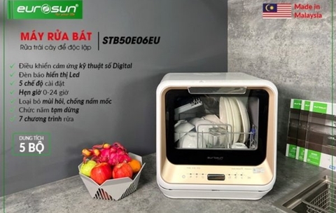 Siêu khuyến mãi máy rửa chén Eurosun