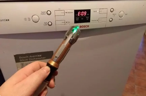 Lỗi E09 trên máy rửa bát Bosch. Nguyên nhân và cách sửa