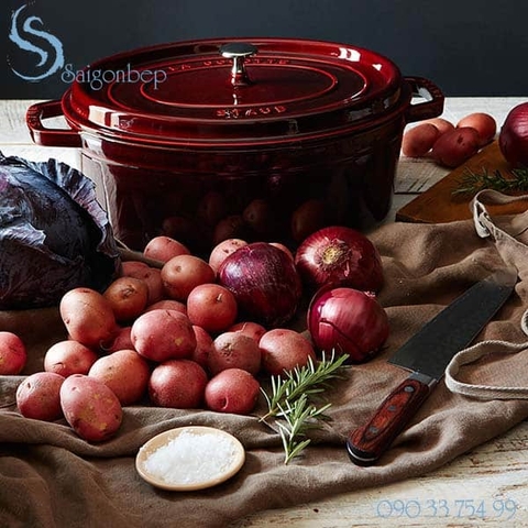 Lý do nên sử dụng nồi gang đúc tráng men Staub