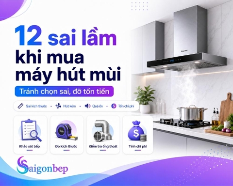 Tại sao 80% người mua máy hút mùi đều hối hận chỉ sau vài tháng sử dụng? Xem ngay kẻo tiền mất, tật mang!