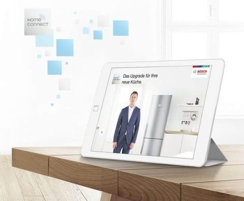 Sử dụng Home Connect trên thiết bị bếp Bosch